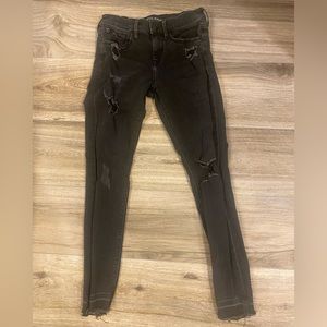 Express Distressed Jeans (size 00R)